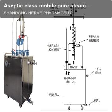 Aseptic class mobile pure steam sampling NSQ3