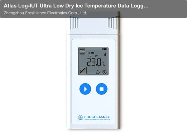Atlas Log-IUT Ultra Low Dry Ice Temperature Data Logger