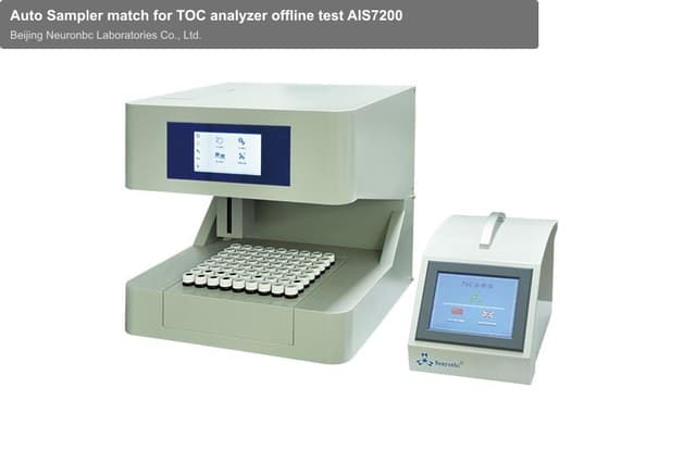 Auto Sampler match for TOC analyzer offline test AIS7200