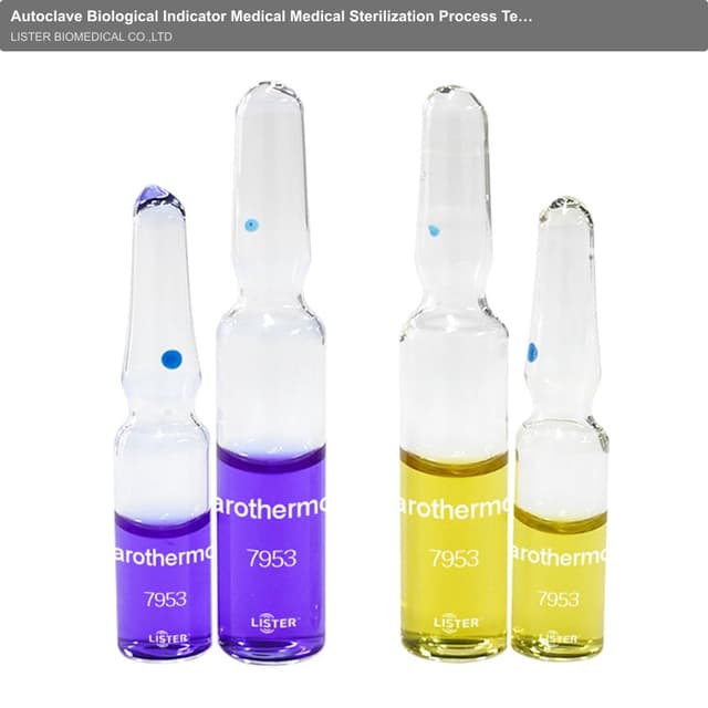 Autoclave Biological Indicator Medical Medical Sterilization Process Testing Factory Direct Sales