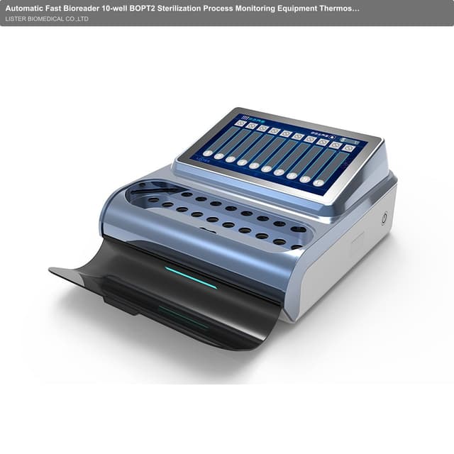 Automatic Fast Bioreader 10-well BOPT2 Sterilization Process Monitoring Equipment Thermostatic Culture Monitor