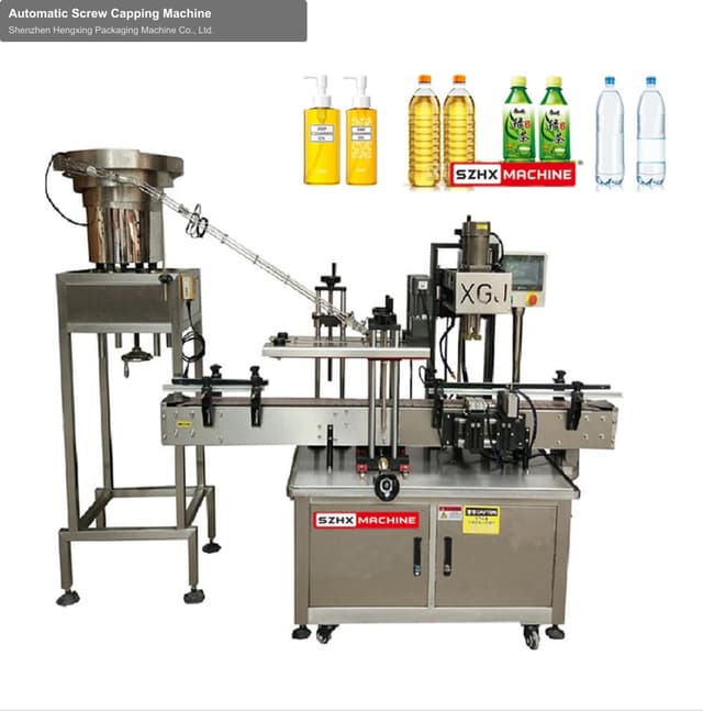 Automatic Screw Capping Machine