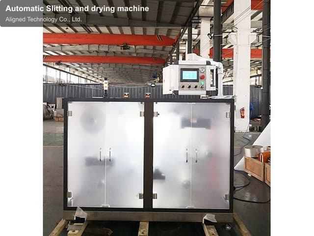 Automatic Slitting and drying machine