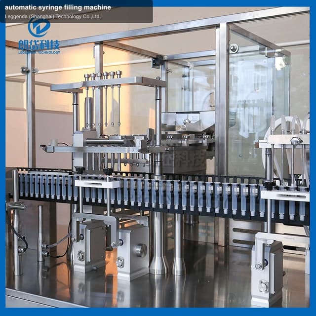 automatic syringe filling machine