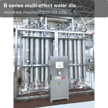 B series multi-effect water distiller