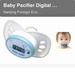 Baby Pacifier Digital Thermometer