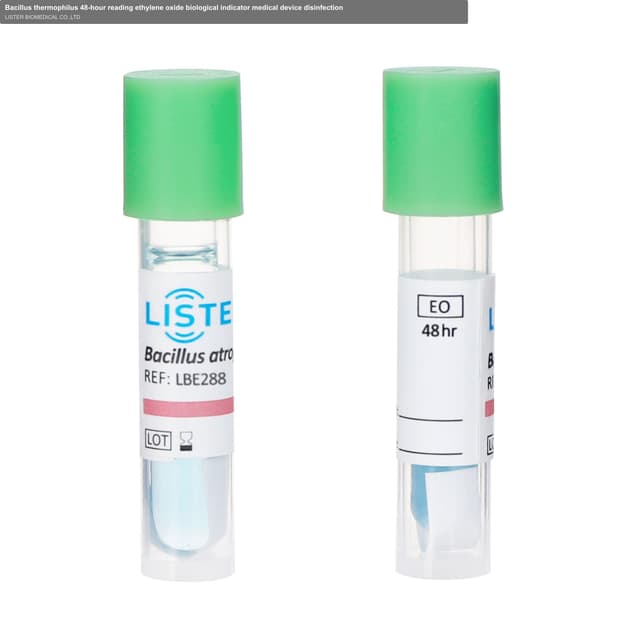 Bacillus thermophilus 48-hour reading ethylene oxide biological indicator medical device disinfection