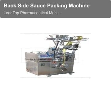 Back Side Sauce Packing Machine