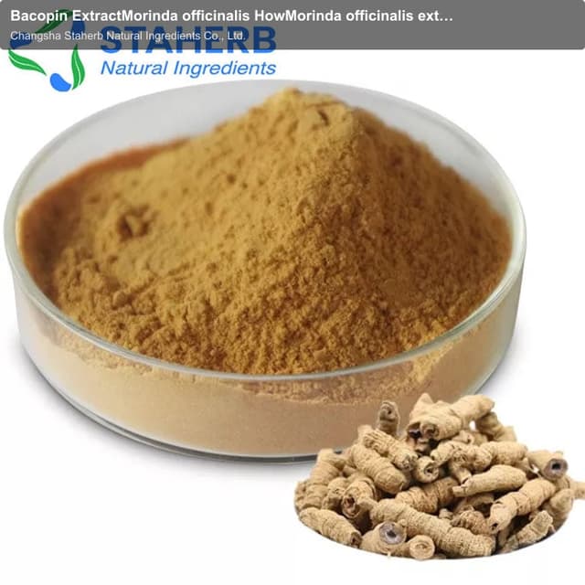 Bacopin ExtractMorinda officinalis HowMorinda officinalis extractMorinda Root Extract