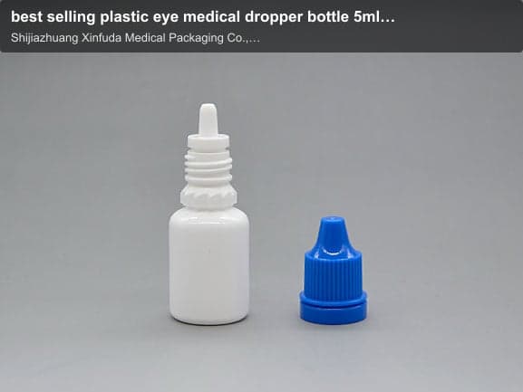 best selling plastic eye medical dropper bottle 5ml 10ml bottle dropper