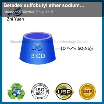Betadex sulfobutyl ether sodium 182410-00-0