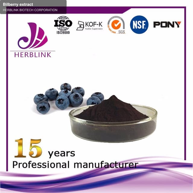 Bilberry extract