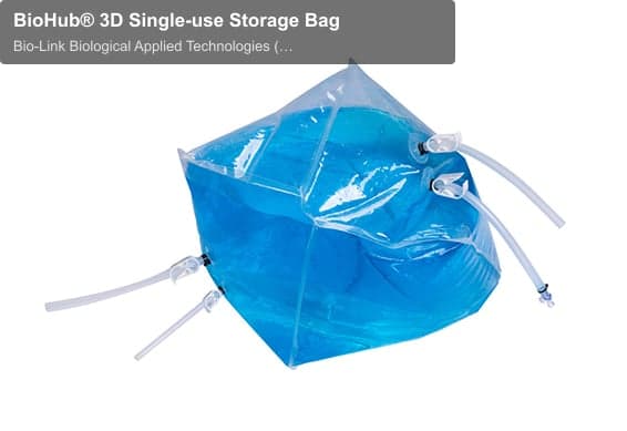 BioHub® 3D Single-use Storage Bag