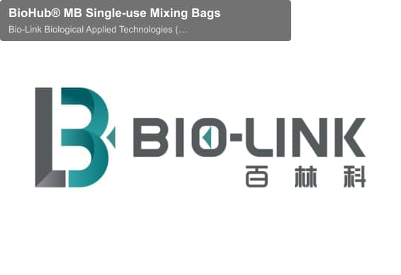 BioHub® MB Single-use Mixing Bags