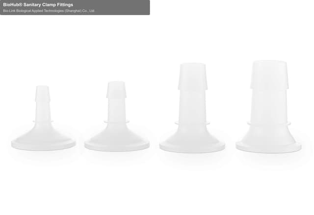 BioHub® Sanitary Clamp Fittings