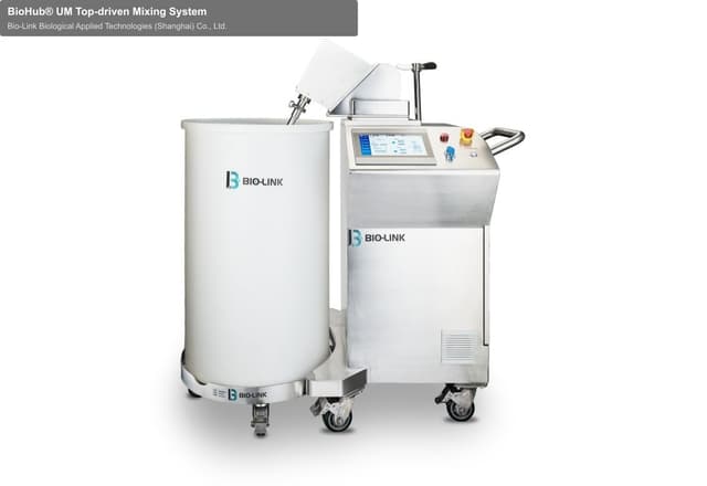 BioHub® UM Top-driven Mixing System