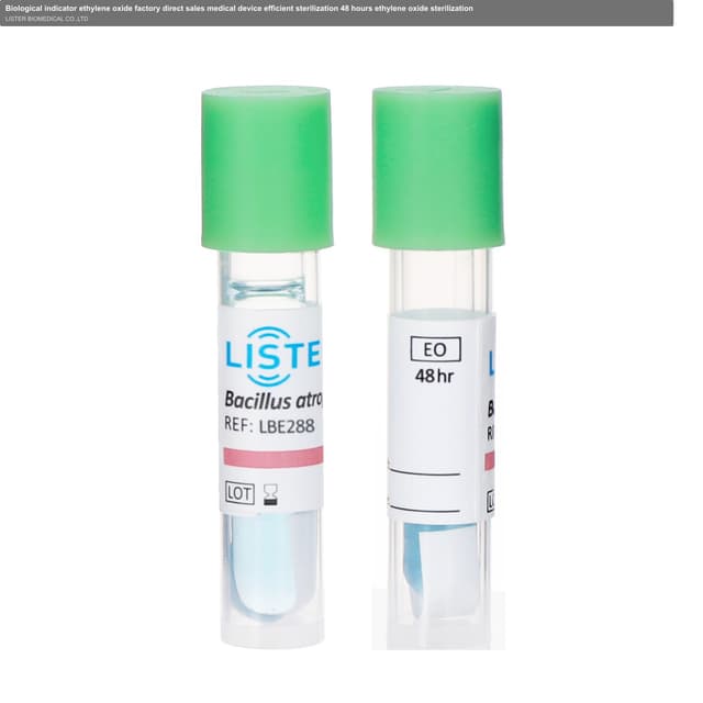 Biological indicator ethylene oxide factory direct sales medical device efficient sterilization 48 hours ethylene oxide sterilization