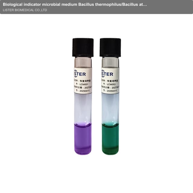 Biological indicator microbial medium Bacillus thermophilus/Bacillus atrophis