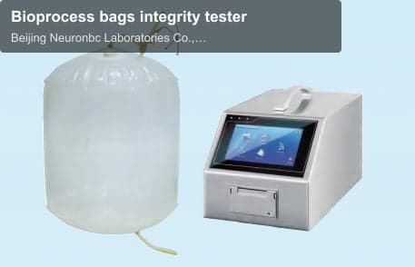 Bioprocess bags integrity tester