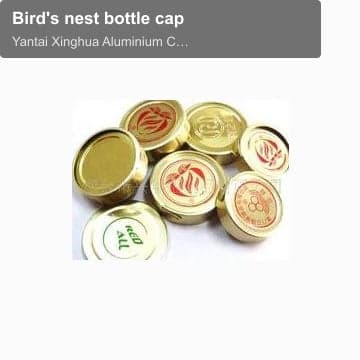 Bird's nest bottle cap