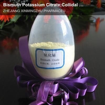 Bismuth Potassium Citrate;Collidal bismuth Subcitrate ,35-38.5% Bi
