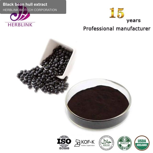 Black bean hull extract