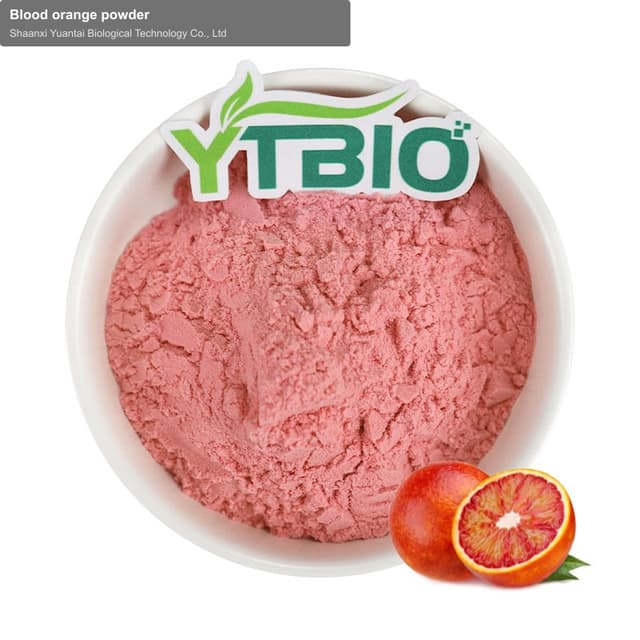Blood orange powder