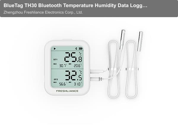 BlueTag TH30 Bluetooth Temperature Humidity Data Logger