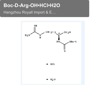 Boc-D-Arg-OH•HCl•H2O