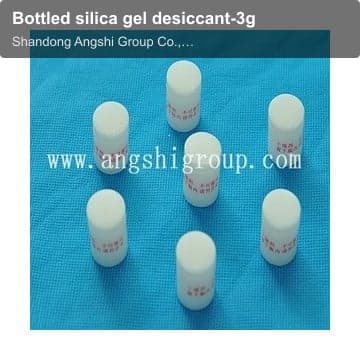 Bottled silica gel desiccant-3g