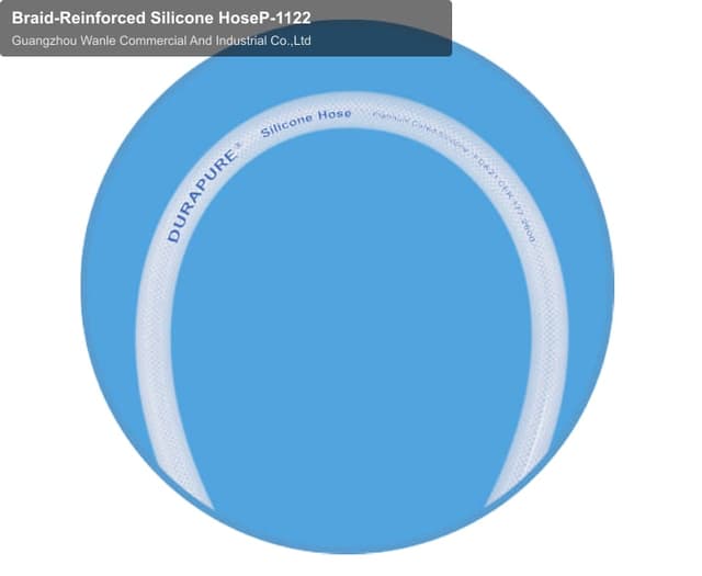 Braid-Reinforced Silicone HoseP-1122
