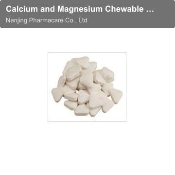 Calcium and Magnesium Chewable Tablet