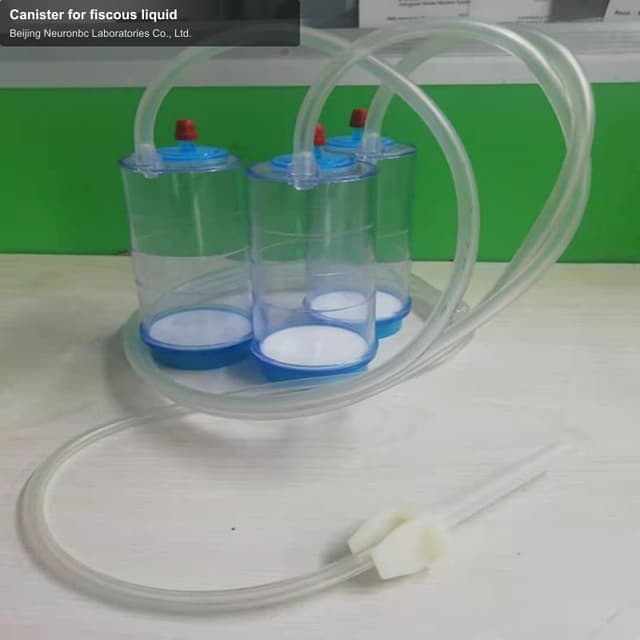 Canister for fiscous liquid