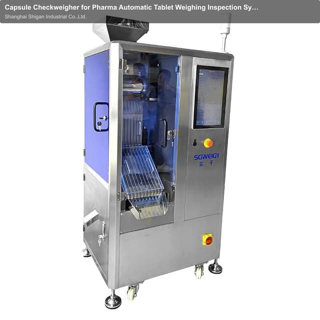 Capsule Checkweigher for Pharma Automatic Tablet Weighing Inspection Systems