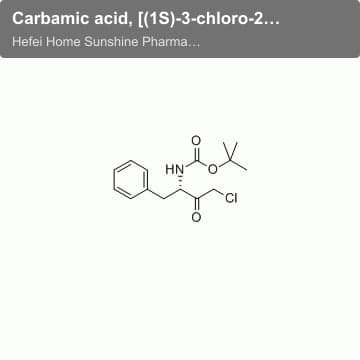 Carbamic acid, [(1S)-3-chloro-2- oxo-1-(phenylmethyl)propyl]-, 1,1-dimethylethyl ester