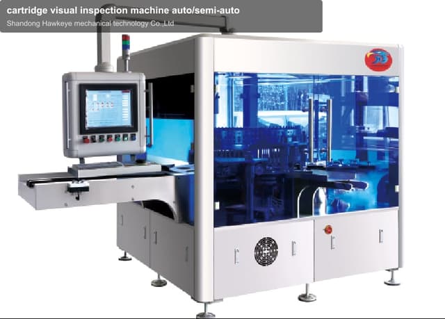 cartridge visual inspection machine auto/semi-auto
