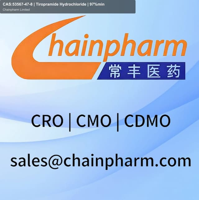 CAS:53567-47-8 | Tiropramide Hydrochloride | 97%min