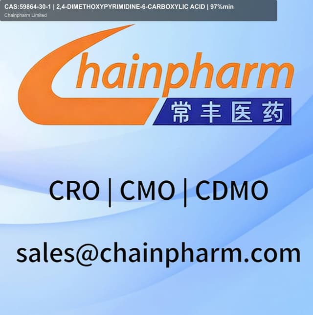 CAS:59864-30-1 | 2,4-DIMETHOXYPYRIMIDINE-6-CARBOXYLIC ACID | 97%min