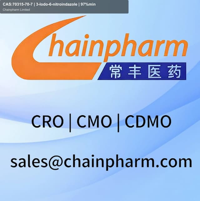 CAS:70315-70-7 | 3-Iodo-6-nitroindazole | 97%min