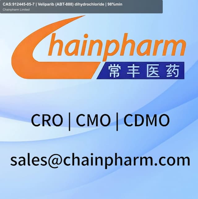 CAS:912445-05-7 | Veliparib (ABT-888) dihydrochloride | 98%min