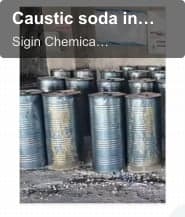 Caustic soda in barrel 99%
