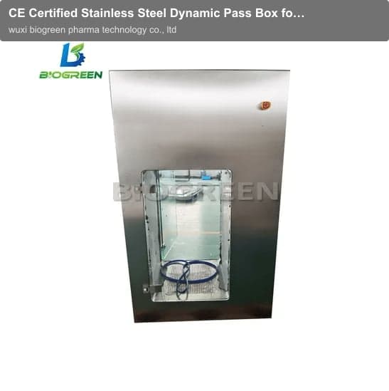 CE Certified Stainless Steel Dynamic Pass Box for Cleanroom