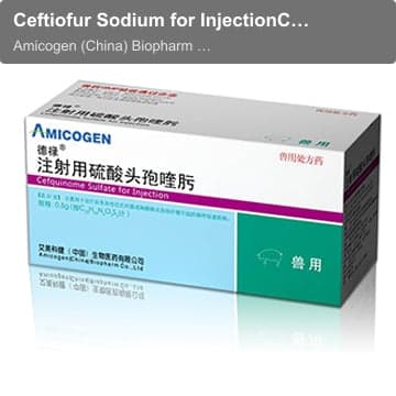 Ceftiofur Sodium for InjectionCefquinome sulfate for Injection