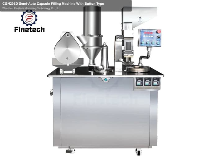 CGN208D Semi-Auto Capsule Filling Machine With Button Type
