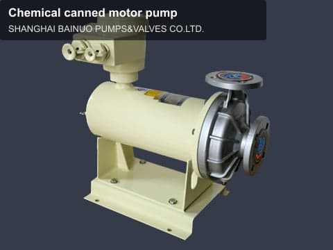 Chemical canned motor pump