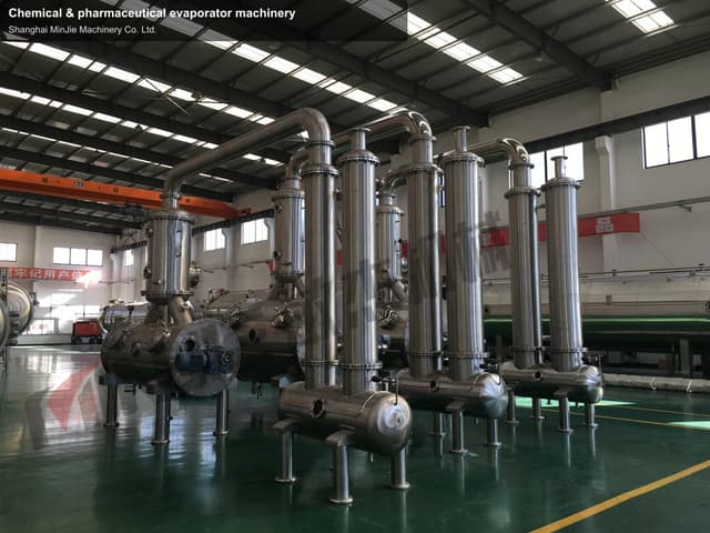 Chemical & pharmaceutical evaporator machinery