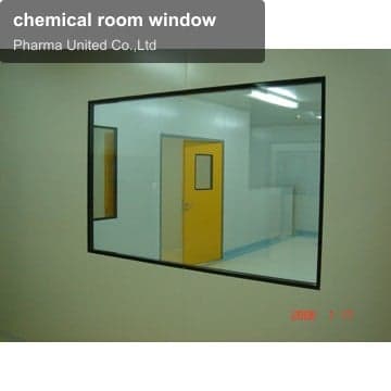 chemical room window