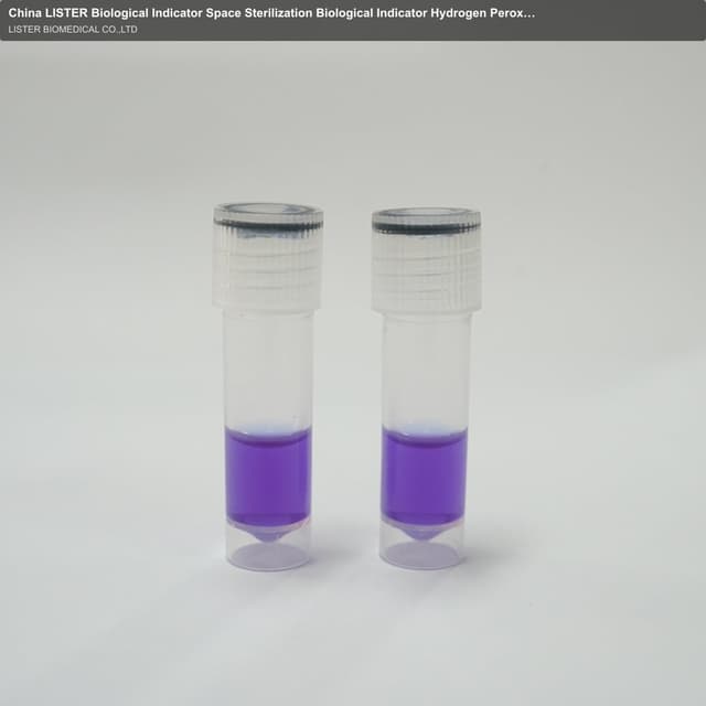 China LISTER Biological Indicator Space Sterilization Biological Indicator Hydrogen Peroxide Biological Indicator