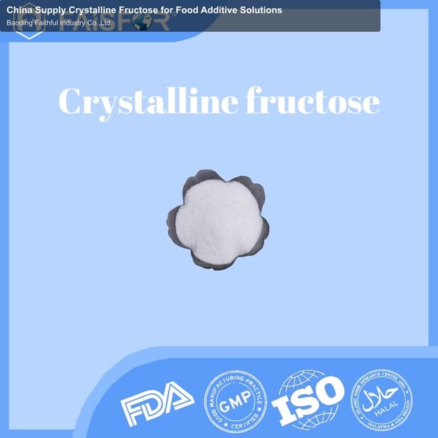 China Supply Crystalline Fructose for Food Additive Solutions
