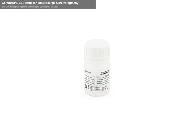 Chromstar® BB Resins for Ion Exchange Chromatography